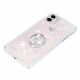 iPhone 11 Glitterfodral med diamantring