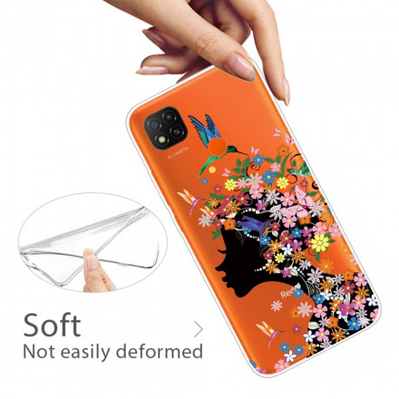 Xiaomi Redmi 9C Pretty Flowered Head Case