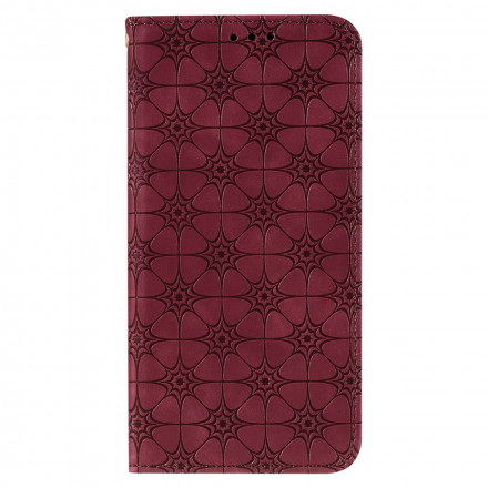 Flip Cover Xiaomi Redmi 9C Barockblommor