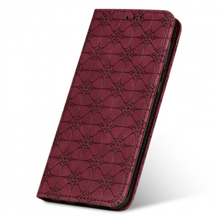 Flip Cover Xiaomi Redmi 9C Barockblommor