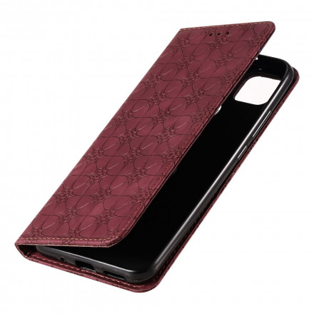 Flip Cover Xiaomi Redmi 9C Barockblommor