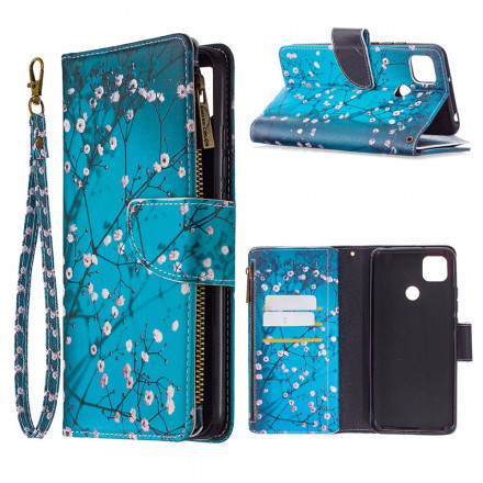 Xiaomi Redmi 9C Zipper Pocket Tree med dragkedja