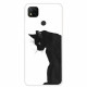 Xiaomi Redmi 9C Pensive Black Cat fodral