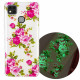 Xiaomi Redmi 9C fodral Liberty Flowers Fluorescent