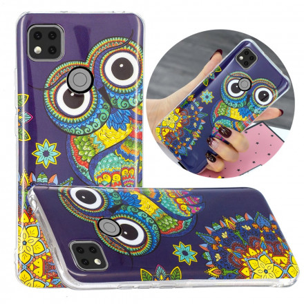 Xiaomi Redmi 9C Owl Fluorescent Case