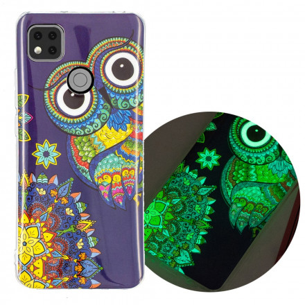 Xiaomi Redmi 9C Owl Fluorescent Case