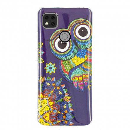 Xiaomi Redmi 9C Owl Fluorescent Case