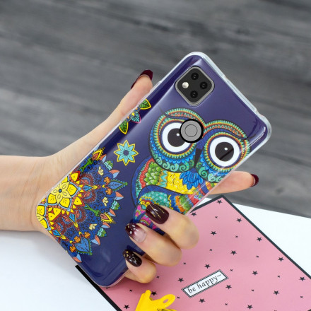 Xiaomi Redmi 9C Owl Fluorescent Case