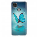 Xiaomi Redmi 9C Butterfly SkalBlue Fluorescent