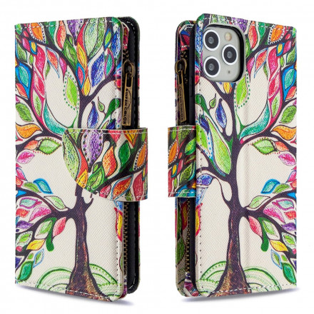 Fodral iPhone 11 Pro Max Zipped Pocket Tree