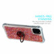 iPhone 11 Pro Max glitterfodral med stativring