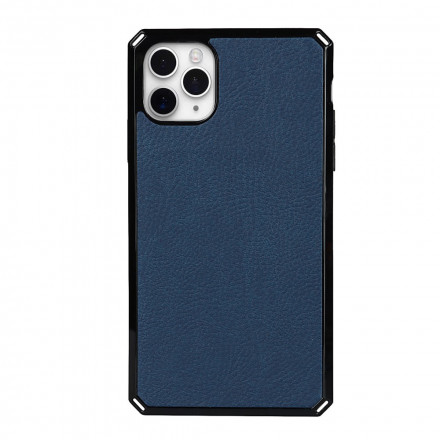 Flip Cover iPhone 11 Pro Max äkta läder Lychee löstagbart skydd