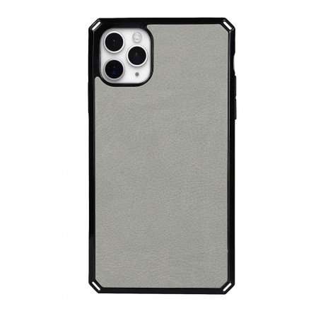 Flip Cover iPhone 11 Pro Max äkta läder Lychee löstagbart skydd