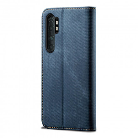 Flip Cover Xiaomi Mi Note 10 Lite Jeans Fabric