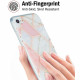Fodral iPhone SE 2 / 8 / 7 Silikon Marmor Geometri
