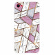 iPhone SE 2 / 8 / 7 Geometriskt marmorfodral