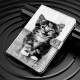 Läderväska Samsung Galaxy Tab S7 Kitten