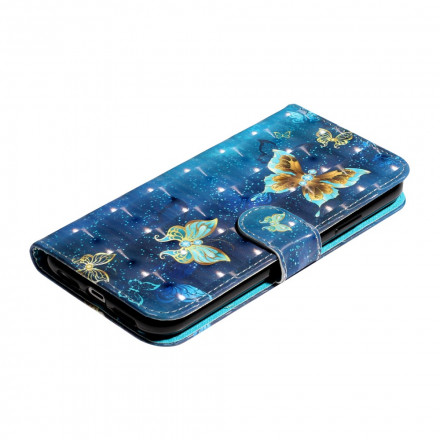 iPhone XR Light Spot Butterflies med rem iPhone XR Light Spot Butterflies med rem