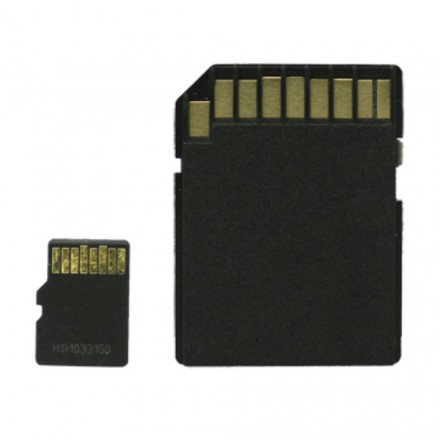 4 GB Micro SD-kort med SD-adapter