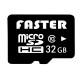 32 GB Micro SD-kort med SD-adapter