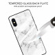 iPhone X / XS SkalHärdat glas marmor