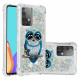 Samsung Galaxy A52 4G / A52 5G fodral Miss Owl Glitter