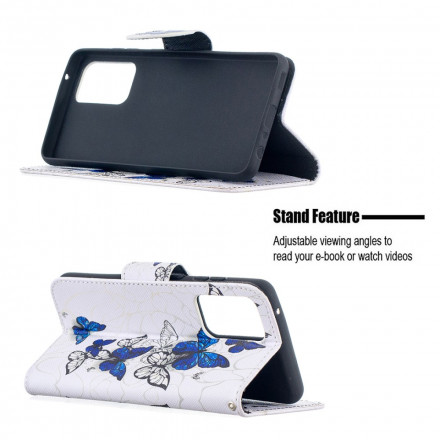 Fodral Samsung Galaxy A52 4G / A52 5G fjärilar