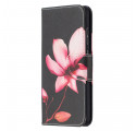 Fodral Samsung Galaxy A52 4G / A52 5G Pink Flower