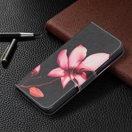 Fodral Samsung Galaxy A52 4G / A52 5G Pink Flower