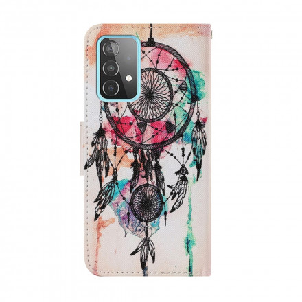 Samsung Galaxy A52 4G / A52 5G fodral för vattenfärg Dreamcatcher