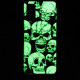 Samsung Galaxy A52 4G / A52 5G Caution Fluorescent Skull Case