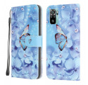 Xiaomi Redmi Note 10 / Note 10s Diamond Butterfly Rem Case