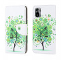 Xiaomi Redmi Note 10 / Note 10s fodral Green Tree