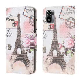 Xiaomi Redmi Note 10 / Note 10s Retro Eiffeltornsfodral