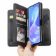 Samsung Galaxy A72 4G / A72 5G multifunktionsfodral 10 korthållare