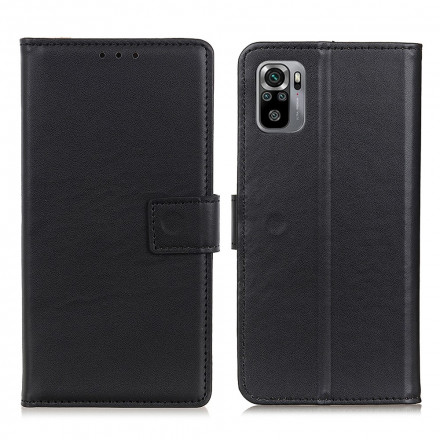 Xiaomi Redmi Note 10 / Note 10s Leatherette SkalEnkel