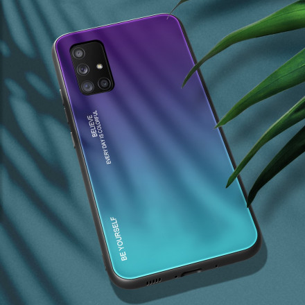 Samsung Galaxy A71 5G Hårdglasfodral Be Yourself