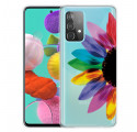 Samsung Galaxy A32 4G färgglada blomma fodral