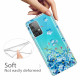 Samsung Galaxy A32 4G blått blommar fodral