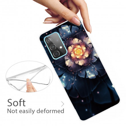 Samsung Galaxy A32 4G Flexibelt blommigt fodral för Samsung Galaxy A32 4G