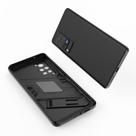 Vivo X60 Pro avtagbart handlöst fodral med dubbla positioner