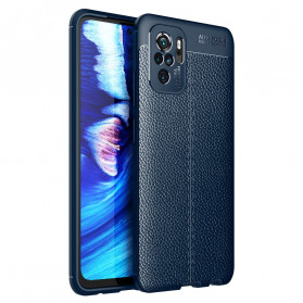 Xiaomi Redmi Note 10 / Note 10s läderfodral Lychee Effekt Double Line