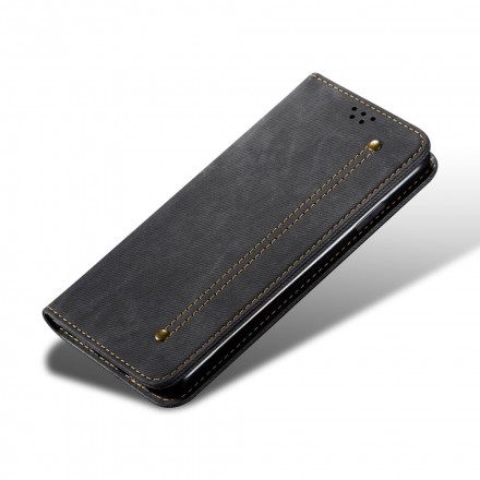 Flip Cover Xiaomi Redmi Note 10 / Note 10s Jeans Fabric