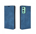 Flip Cover OnePlus 9 Soft Läder Effekt Silk