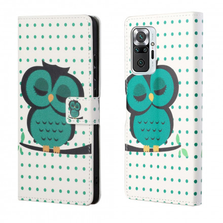 Xiaomi Redmi Note 10 Pro fodral Sleeping Owl