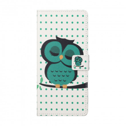 Xiaomi Redmi Note 10 Pro fodral Sleeping Owl