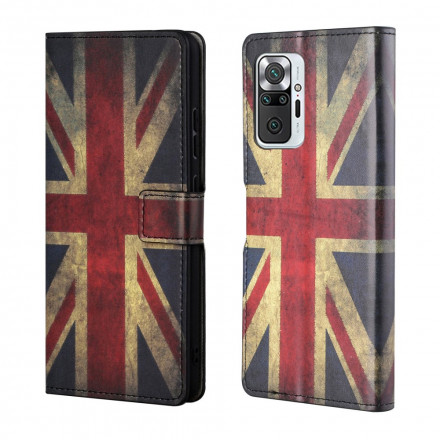 Xiaomi Redmi Note 10 Pro fodral England Flagga