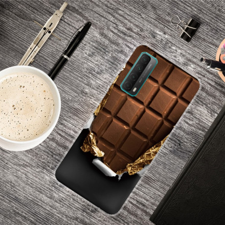 Huawei P Smart 2021 Cover Flexibel Choklad
