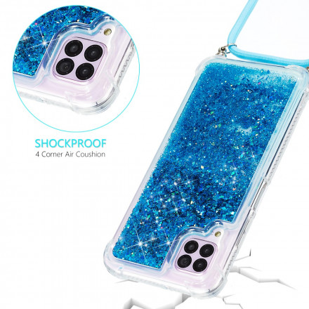 Samsung Galaxy A12 Glitter Skalmed nyckelband Samsung Galaxy A12 Glitter Skalmed nyckelband