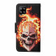 Samsung Galaxy A12 SkalFire Death's Head med band